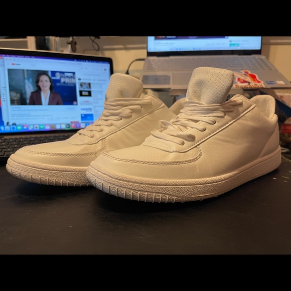 Asos White Men's Size 12 Sneakers - Picture 5 of 7